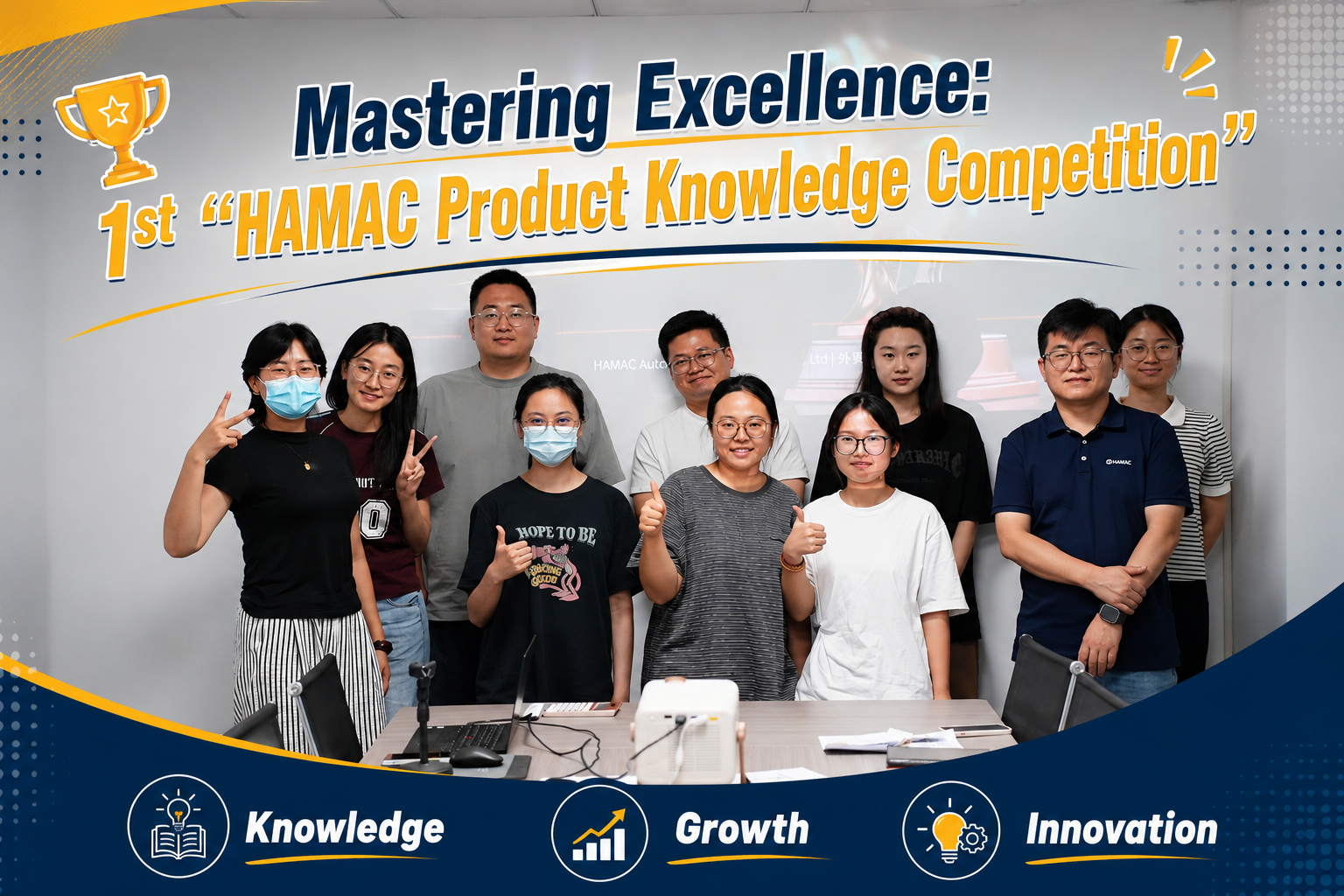 Mastering Excellence: 1st ＂HAMAC Product Knowledge Competition＂